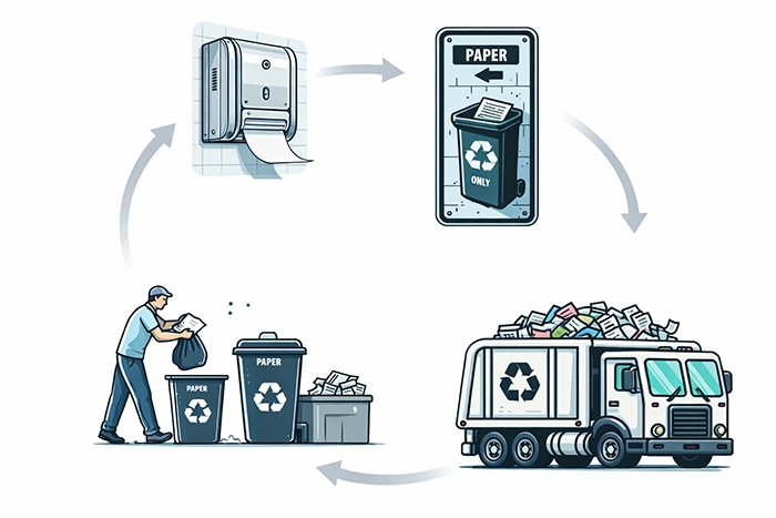 Kreislaufwirtschaft Papier