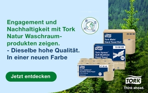 Hygiene trifft Nachhaltigkeit – Tork macht beides möglich! 
